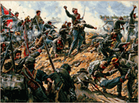 Don Troiani civil war print - Diehards